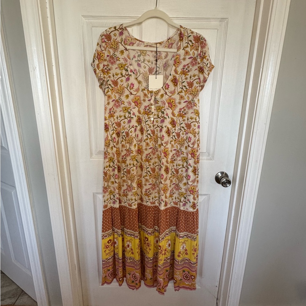NWT Spell Portobello Road Midi Dress